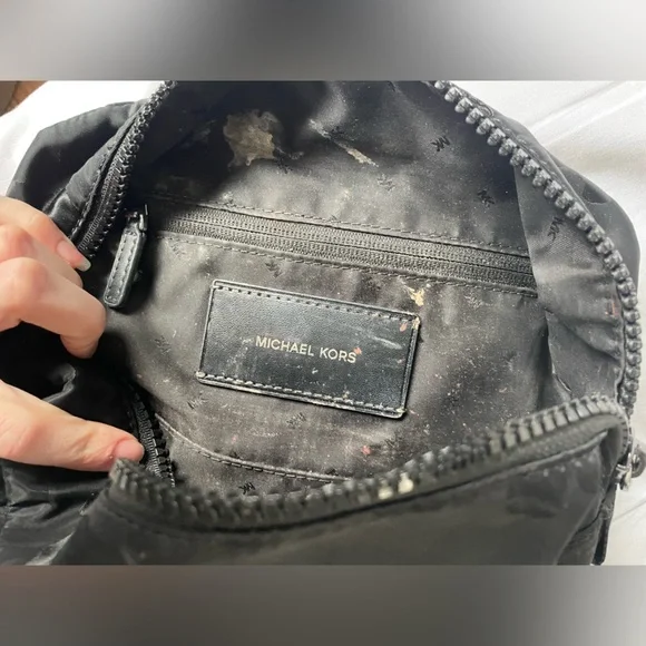 Michael Kors Black Camouflage toiletry bag - Picture 7 of 10